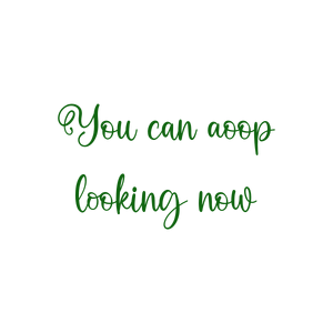 you can stop looking now quote SVG PNG design with hand-drawn style, an uplifting message