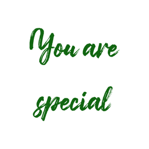 you are special quote SVG PNG design with hand-drawn style, bold lettering, an uplifting message