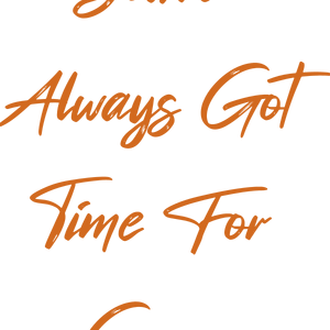 you've always got time for gym quote SVG PNG design with an uplifting message