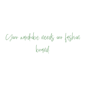 your wardrobe needs our fashion brand quote SVG PNG design with bold lettering
