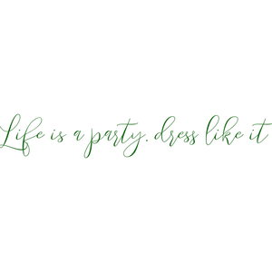 life is a party dress like it848 quote SVG PNG design