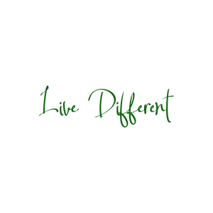 live different424 quote SVG PNG design with hand-drawn style, an uplifting message