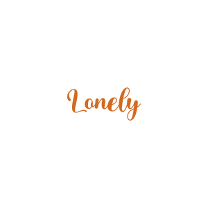 lonely233 quote SVG PNG design with bold lettering