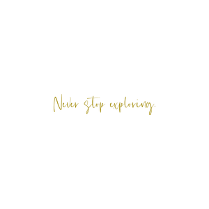 never stop exploring428 quote SVG PNG design with an uplifting message
