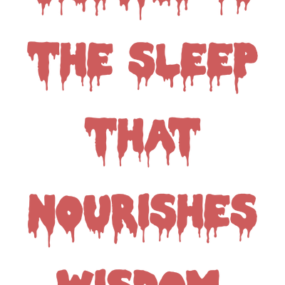 silence is the sleep that nourishes wisdom quote SVG PNG design with bold lettering