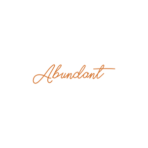 abundant quote SVG PNG design with bold lettering, an uplifting message
