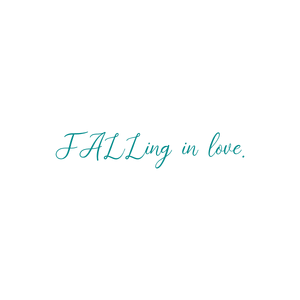 falling in love quote SVG PNG design with bold lettering, an uplifting message