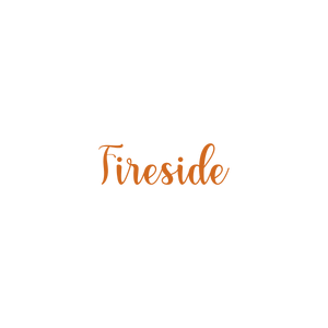 fireside quote SVG PNG design with bold lettering