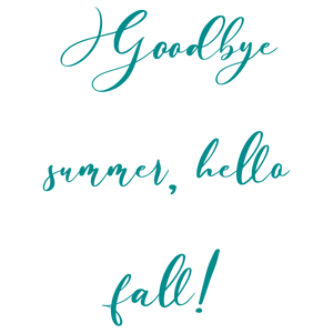 goodbye summer hello fall quote SVG PNG design