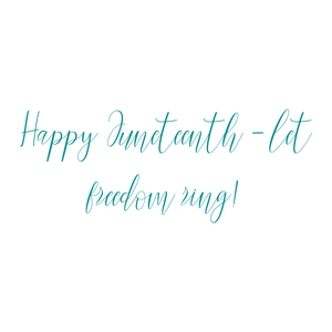 happy juneteenth let freedom ring quote SVG PNG design