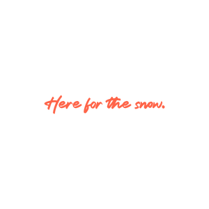here for the snow quote SVG PNG design with hand-drawn style