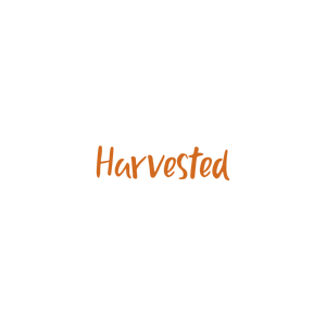 harvested quote SVG PNG design with hand-drawn style, bold lettering