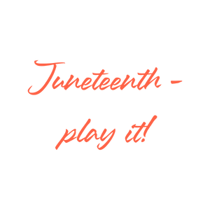 juneteenth play it quote SVG PNG design