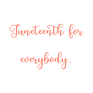 juneteenth for everybody quote SVG PNG design