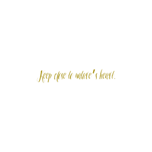 keep close to nature's heart quote SVG PNG design