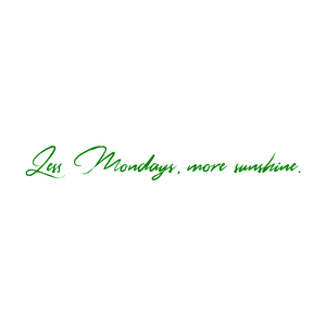 less mondays more sunshine quote SVG PNG design with an uplifting message