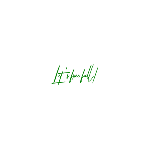 let's free fall quote SVG PNG design with bold lettering