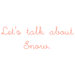 let's talk about snow quote SVG PNG design