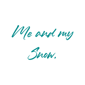 me and my snow quote SVG PNG design