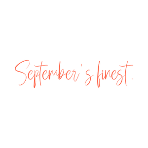 september's finest quote SVG PNG design with bold lettering, an uplifting message