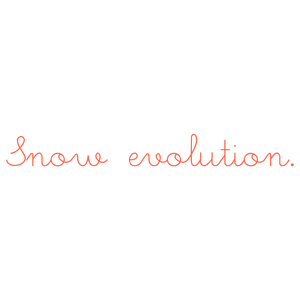 snow evolution quote SVG PNG design with bold lettering