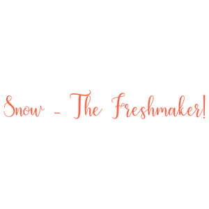 snow the freshmaker quote SVG PNG design with bold lettering