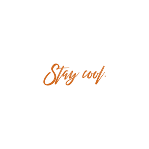 stay cool quote SVG PNG design with bold lettering, an uplifting message