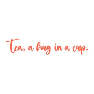 tea a hug in cup quote SVG PNG design
