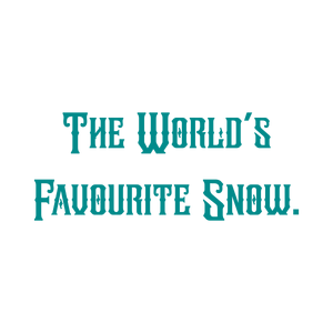the world's favourite snow quote SVG PNG design with bold lettering