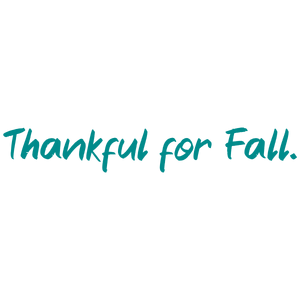 thankful for fall quote SVG PNG design with bold lettering