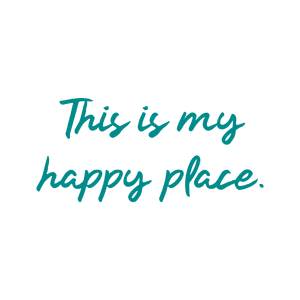 this is my happy place quote SVG PNG design