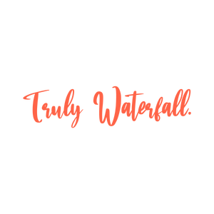 truly waterfall quote SVG PNG design
