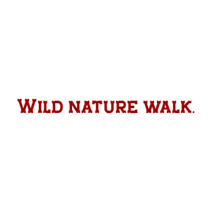 wild nature walk quote SVG PNG design with bold lettering