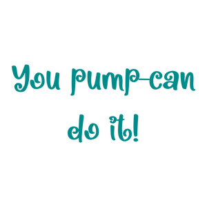 you pump can do it quote SVG PNG design with an uplifting message