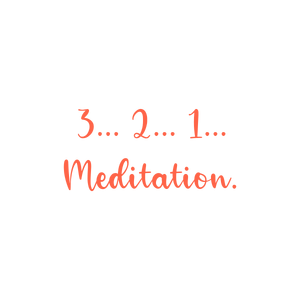 3 2 1 meditationeu5up3ch3l3 quote SVG PNG design with bold lettering