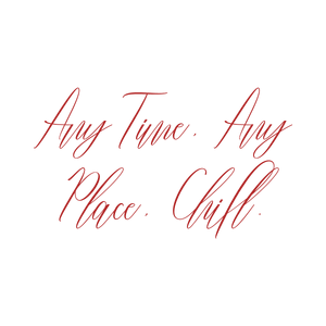 any time place chill quote SVG PNG design