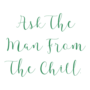 ask the man from chill quote SVG PNG design