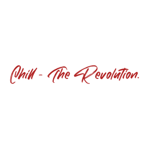 chill the revolution quote SVG PNG design with hand-drawn style, bold lettering