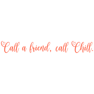 call a friend chill quote SVG PNG design