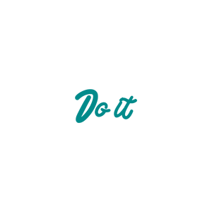 do it quote SVG PNG design with hand-drawn style, an uplifting message