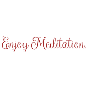 enjoy meditation quote SVG PNG design