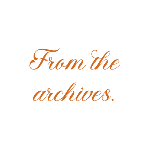 from the archives quote SVG PNG design with bold lettering