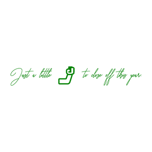 just a little to close off this year quote SVG PNG design with bold lettering, an uplifting message
