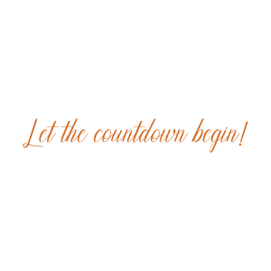 let the countdown begin quote SVG PNG design