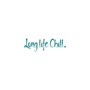 long life chill quote SVG PNG design with bold lettering, an uplifting message