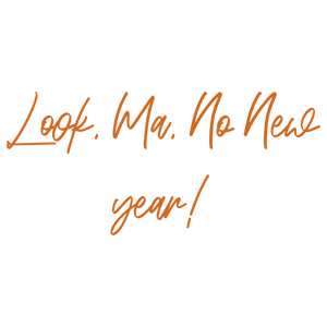 look ma no new year quote SVG PNG design with hand-drawn style