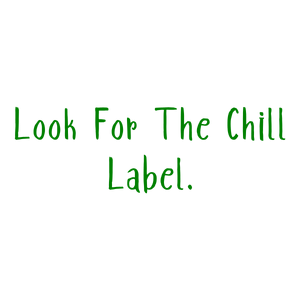 look for the chill label quote SVG PNG design with bold lettering