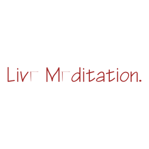 live meditation quote SVG PNG design