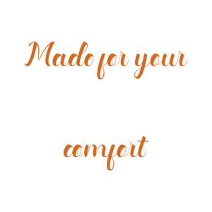 made for your comfort quote SVG PNG design with bold lettering