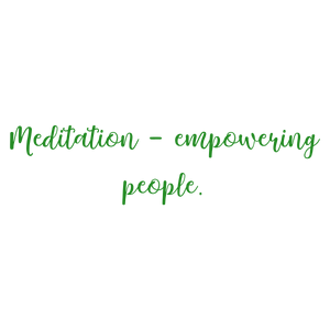meditation empowering people quote SVG PNG design with an uplifting message